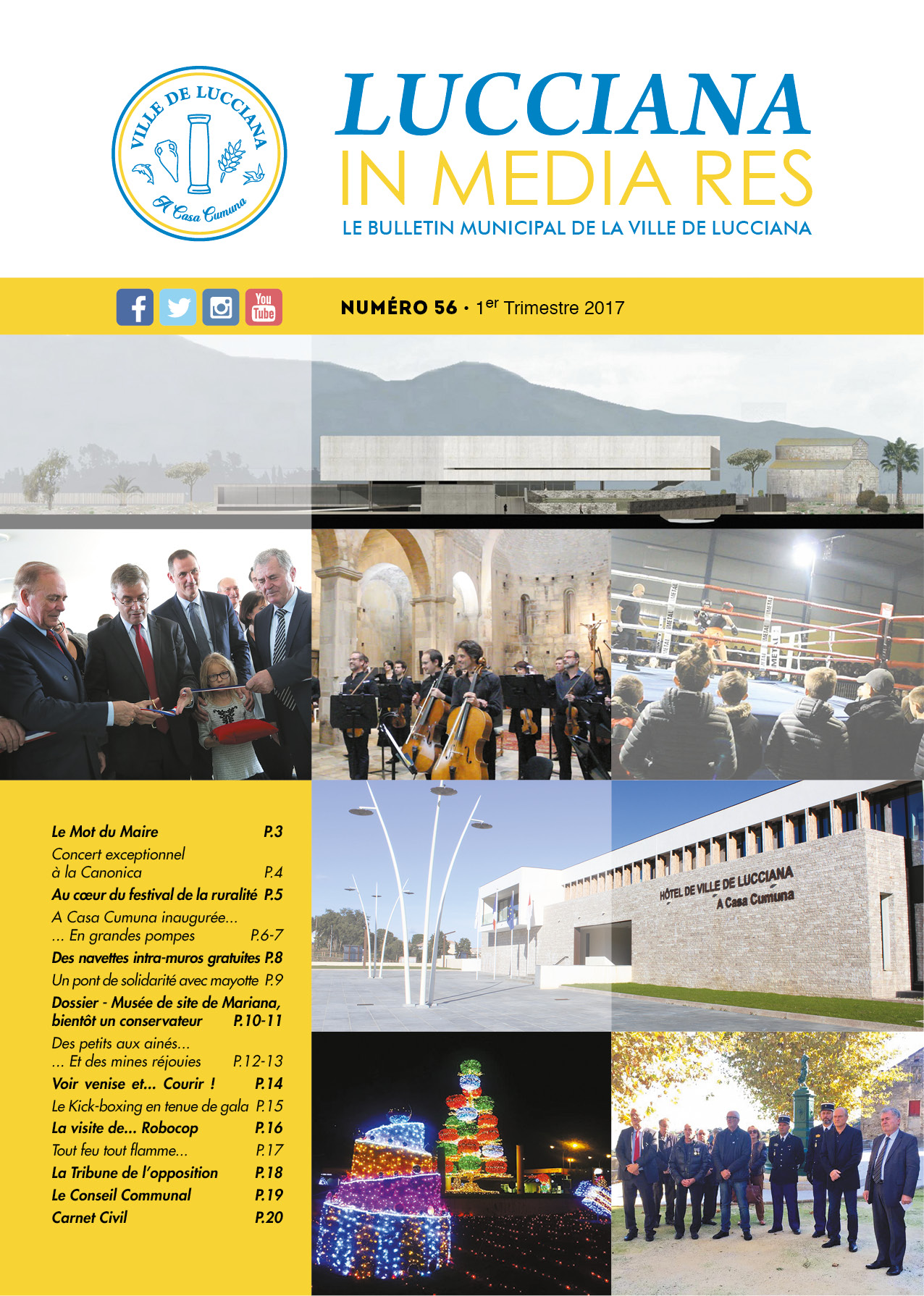 Bulletin Municipal Lucciana - Janvier 2017 - V-Web