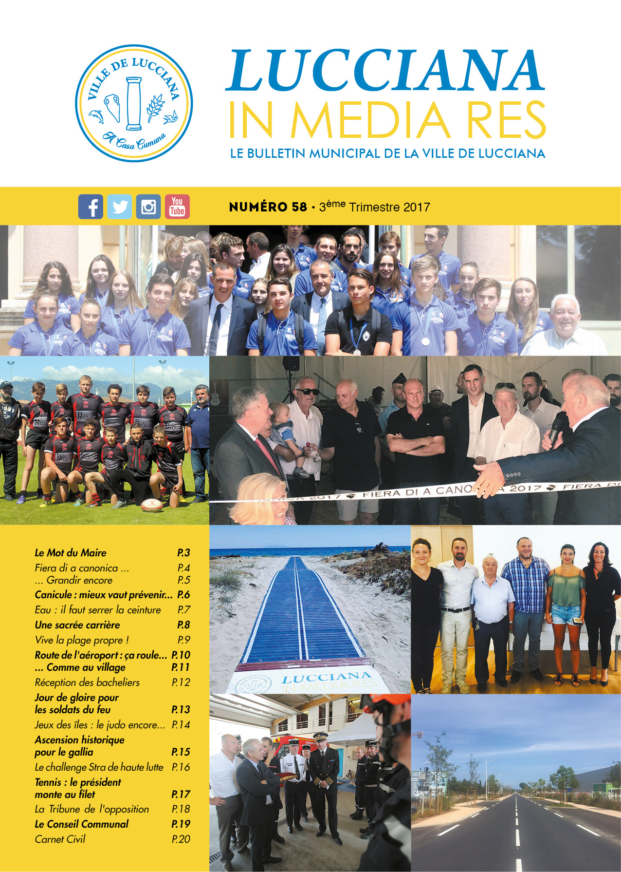 Bulletin Municipal Lucciana - Juillet 2017 - V-Web