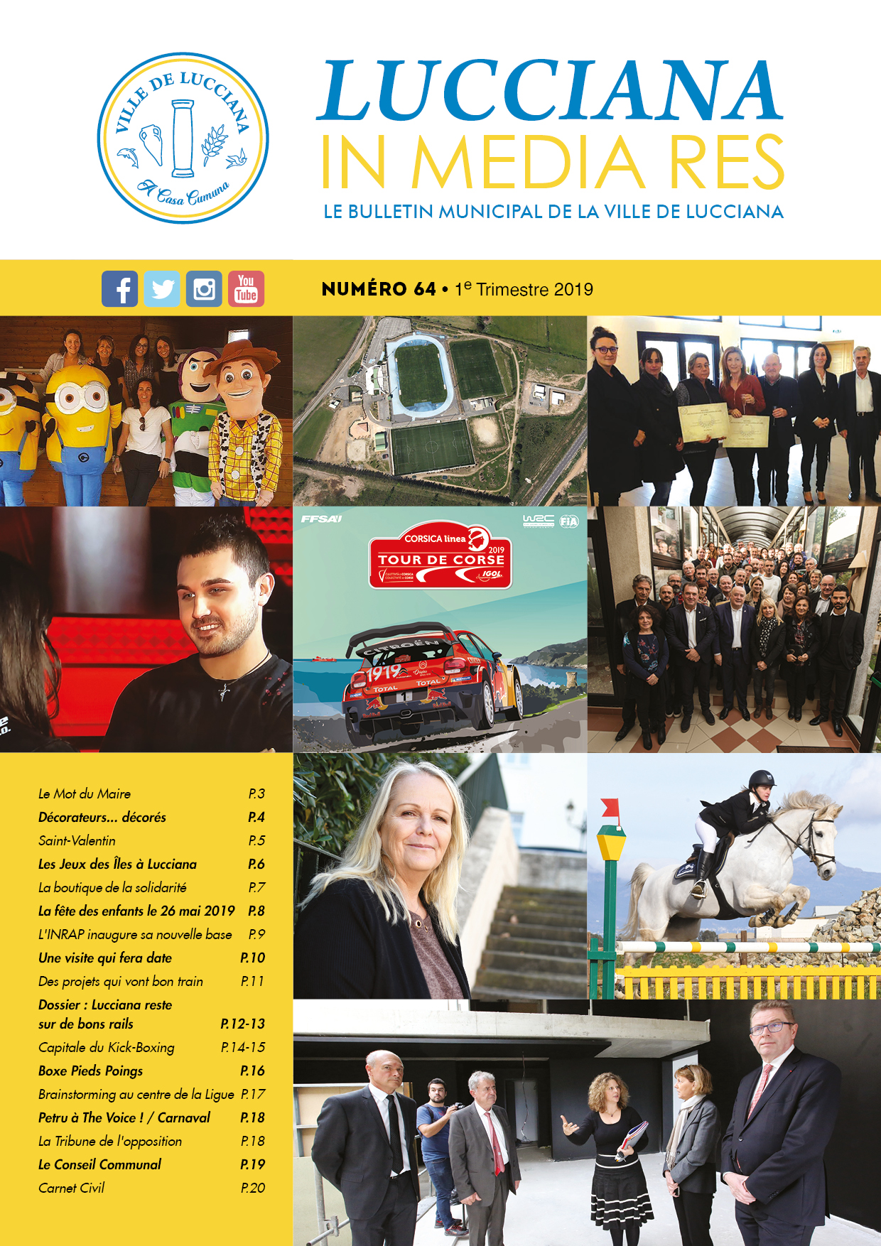 Bulletin Municipal Lucciana - Fév 2019 - Couv