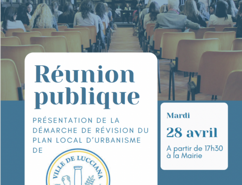 Révision PLU : Réunion publique à Lucciana