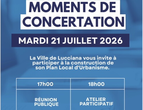PLU : Moments de concertation